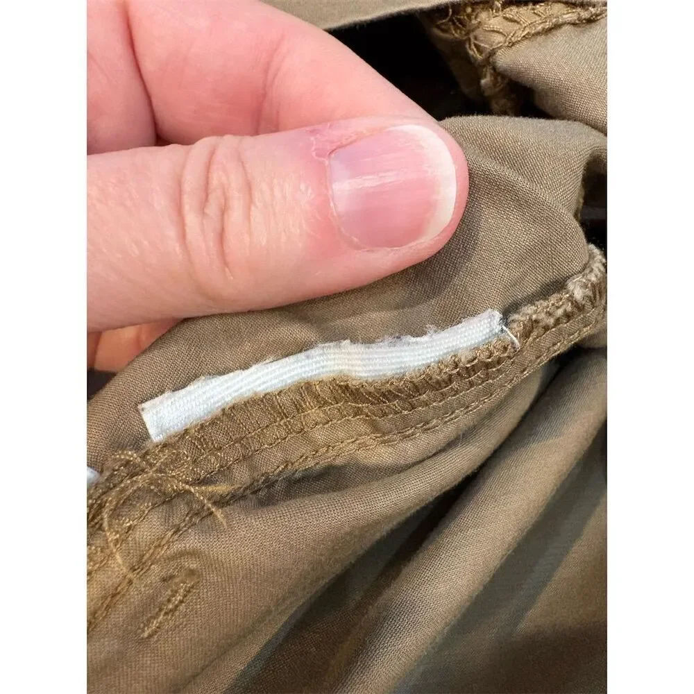Old Navy Women's Size 8 Beige Mini Skirt with Pockets Casual Summer
